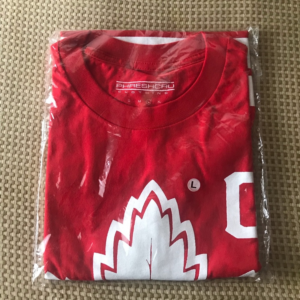 Red Westside Chronic Leafs Tee by Phreshcru